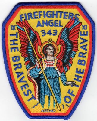 New York Firefighters Angel 343 Memorial (NY)
