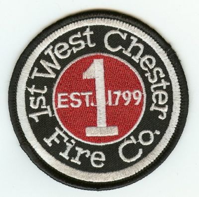 PENNSYLVANIA  1st West Chester Fire Company
This patch is for trade
