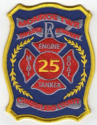 PENNSYLVANIA Monroe Township E-25
This patch is for trade
