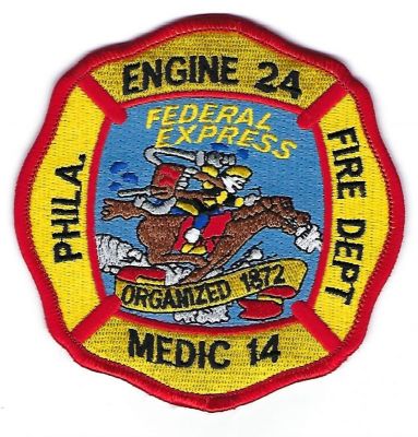 PENNSYLVANIA Philadelphia E-24 M-14
This patch is for trade
