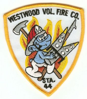 PENNSYLVANIA  Westwood Fire Company Station 44
This patch is for trade
