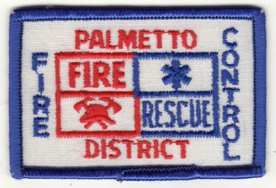 Palmetto Fire Control District (FL)
Now part of North River Fire Control District
