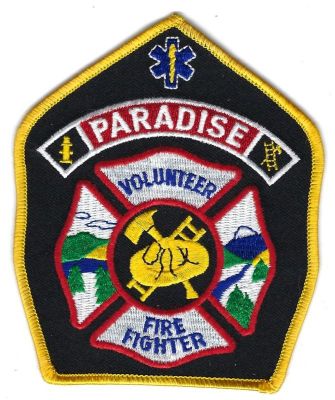 Paradise Volunteer Firefighter 2018 (CA)
