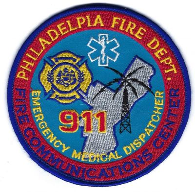 Philadelphia 911 Fire Communications Center EMS Dispatcher (PA)
