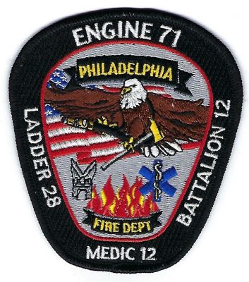 Philadelphia E-71 L-28 M-12 B-12 (PA)
