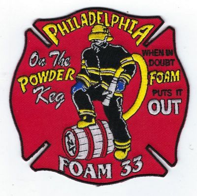 Philadelphia Foam 33 (PA)
