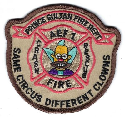 SAUDI ARABIA Prince Sultan Air Base US Air Expeditionary Force 1
