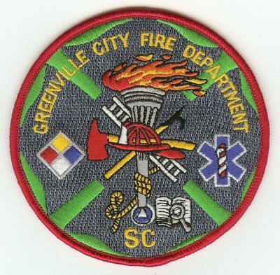 SOUTH CAROLINA Greenville City
This patch is for trade
