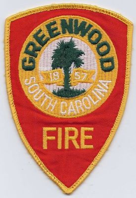 SOUTH CAROLINA Greenwood
This patch is for trade
