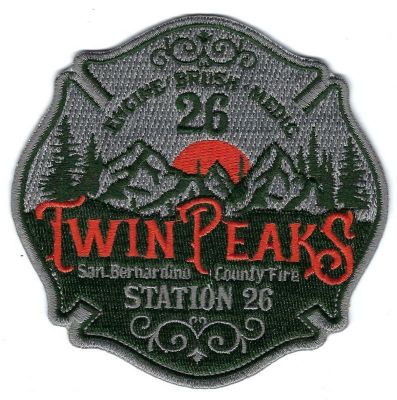 San Bernardino County Station 26 Twin Peaks (CA)
