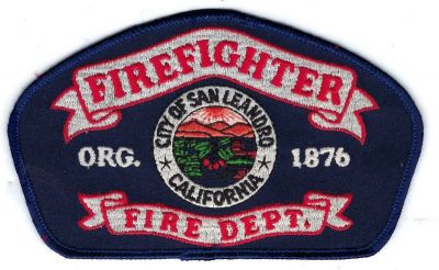 San Leandro Firefighter (CA)
Defunct 1995 - Now part of Alameda County Fire Department
