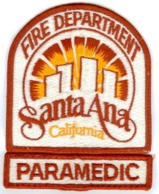 Santa Ana Paramedic (CA)
Older Version - Defunct 2012 - Now part of Orange County Fire Authority
