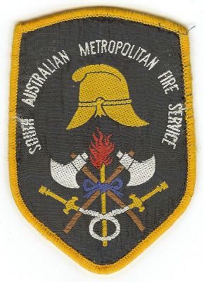 AUSTRALIA South Australian Metropolitan Fire Service
This patch is for trade
