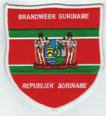 REPUBLIC OF SURINAME National Fire Service

