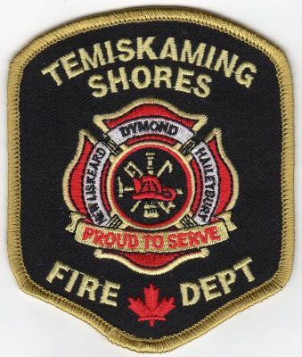 CANADA Temiskaming Shores Fire Officer

