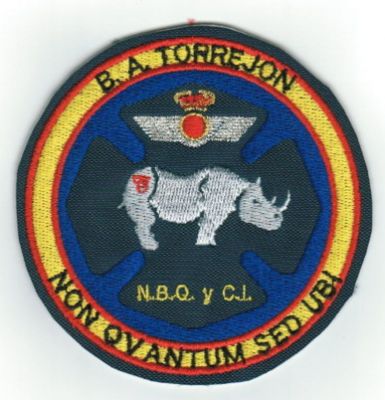 SPAIN Torrejon Base Area NBQ CI
