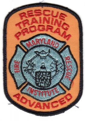 University of Maryland Fire Rescue Institute Advanced Rescue Training Program (MD)
