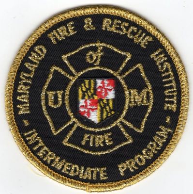 University of Maryland Fire Rescue Institute Intermediate Program (MD)
