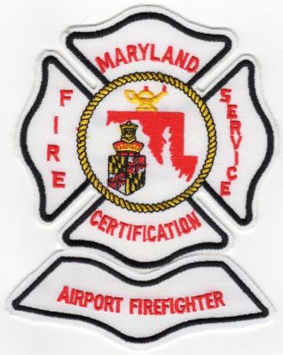 Maryland State Certification Airport Firefighter (MD)
