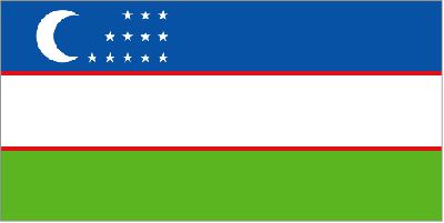 UZBEKISTAN * FLAG
