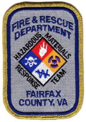 VIRGINIA Fairfax County Hazardous Materials Response Team
This patch is for trade
