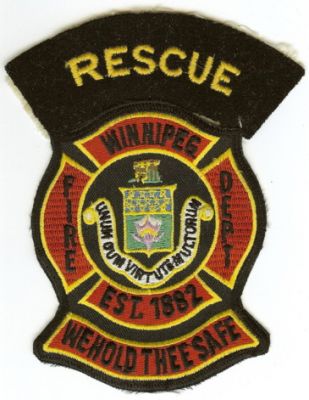 CANADA Winnipeg Rescue Tab
