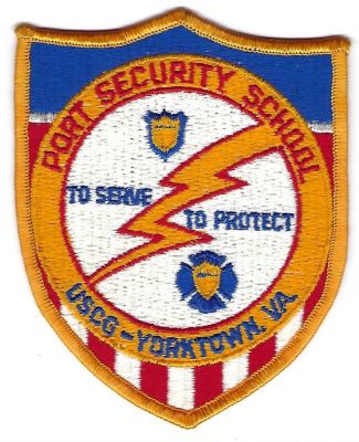 Yorktown US Coast Guard Training Center Port Security School (VA)
