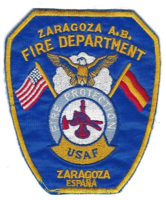 SPAIN USAF Air Base Zaragoza
Closed 1991
