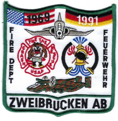 GERMANY - Zweibrucken Air Base 1969-1991
Defunct
