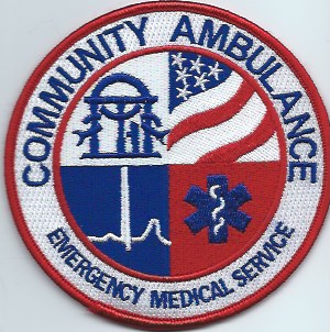 community ambulance ( GA ) CURRENT
serves in 4 divisions -  1. zebulon div. - lamar & upson counties
2. macon div. - bibb & crawford counties 3. columbus div. muscoee & chattahoochee counties .  4. adel div. - cook , mitchell , baker & seminole counties .  ALL IN THE STATE OF GEORGIA
