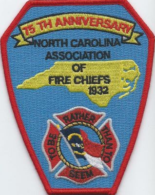75th anniv. NC Fire Chiefs Assoc. ( nc )

