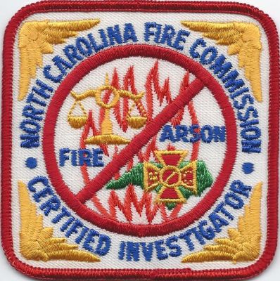 north carolina arson investigator ( nc ) V-2
