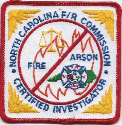 north carolina arson investigator ( nc ) V-1
