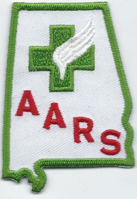 alabama association rescue squads - hat patch ( AL )
