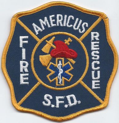 americus fire - rescue , sumter county ( GA ) V-2
