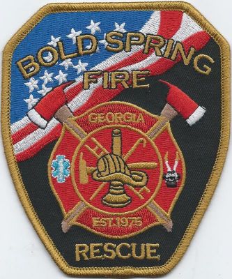 bold spring fire & rescue - franklin county ( GA ) CURRENT  
many thanks to BSFR for the trade 
