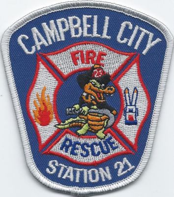 campbell city f r STA 21 - hat patch - osceola co. ( FL )
