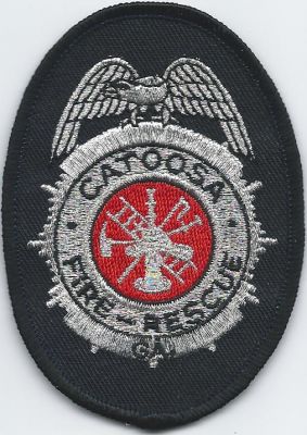catoosa county fire & rescue - hat patch ( GA )
