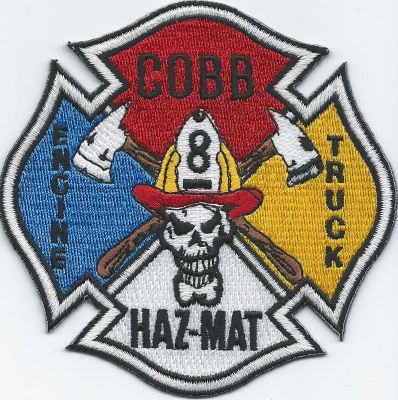 cobb county fire dept - engine 8 ( GA ) V-1
