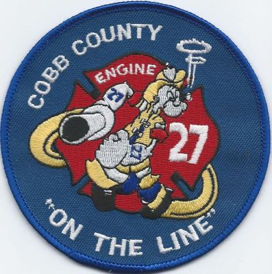 cobb county fire dept - engine 27 ( GA ) V-2
