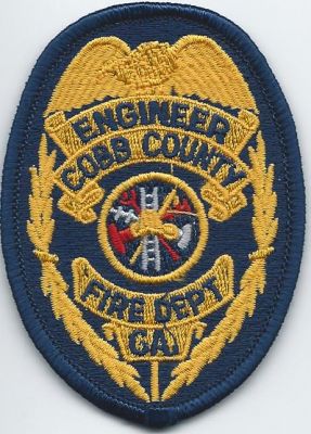 cobb county fd - engineer - hat patch ( GA )
