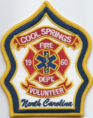 cool springs VFD - statesville , iredell county ( NC )
