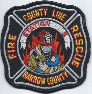 county line fire - rescue - barrow county station 5 ( GA )
