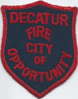 decatur fire dept - morgan , limestone counties ( AL ) V-1
