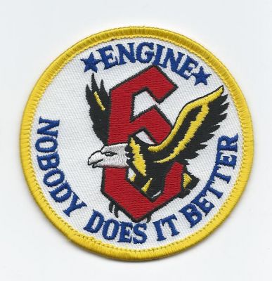 dekalb county fd - engine 6 - hat patch ( GA )

