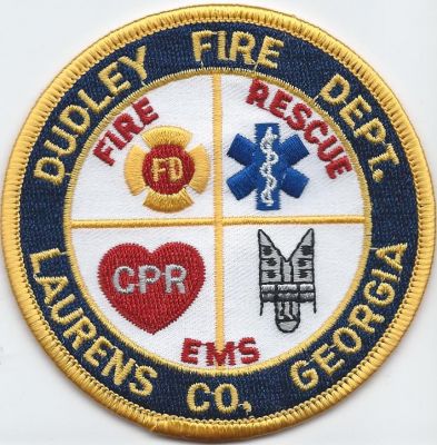 dudley fire dept - laurens county ( GA ) CURRENT
many thanks to DFD for the trade .
