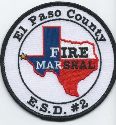 el paso county fire marshal - ESD # 2
