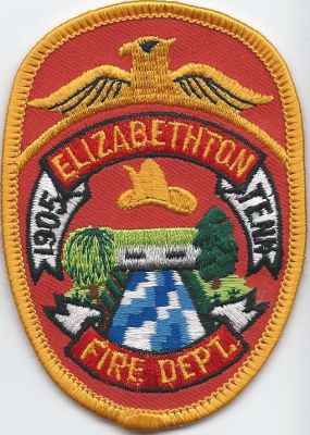 elizabethton fd - hat patch ( TN )
