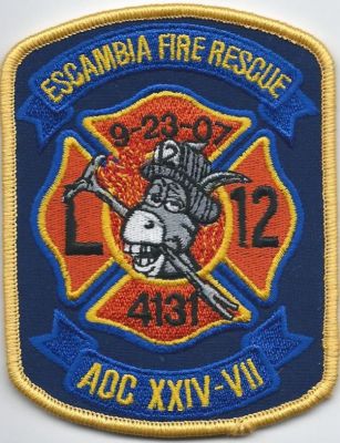 escambia county fire rescue - ladder 12 ( FL ) CURRENT

