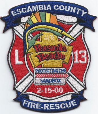 escambia county fire rescue - ladder 13 - pensacola beach ( FL )

